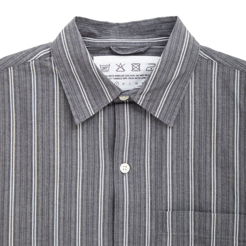 Mfpen Input Shirt Grey Stripe M124-25 Degli Uberti
